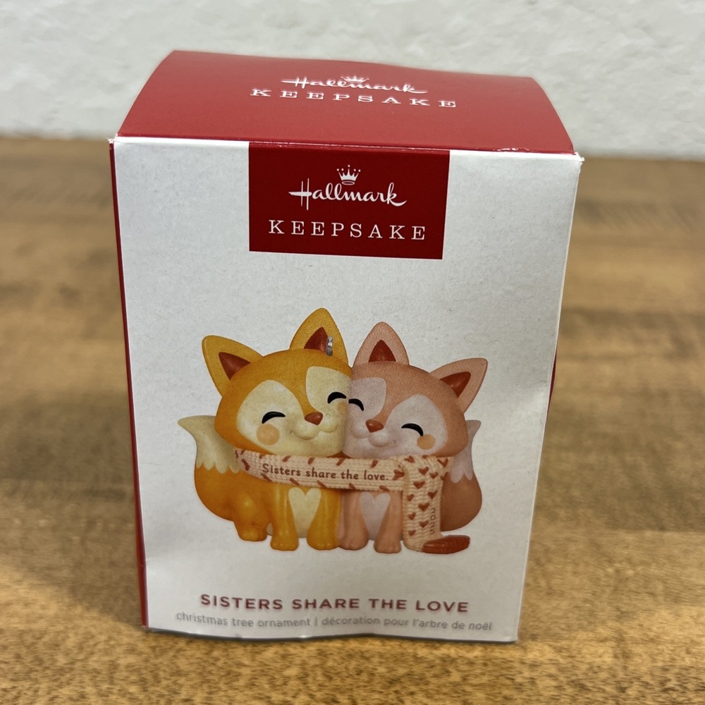 Hallmark Keepsake 2025 "Sisters Share The Love" Ornament
